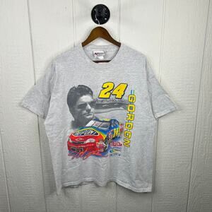 Vintage 1998 Jeff Gordon NASCAR Graphic Tee Size X-Large